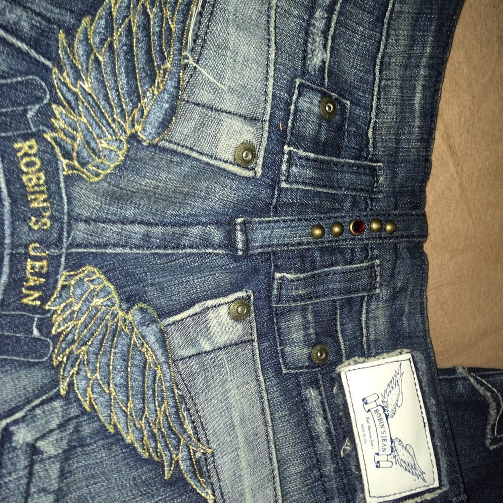 Robins cropped jeans NWOT size 25